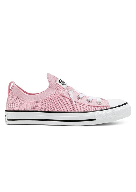 Converse Womens Chuck Taylor All Star Shoreline Stretch Knit Pink