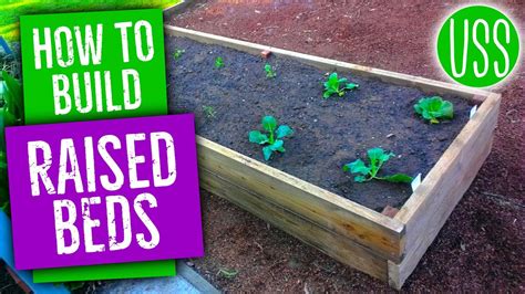 If your space or time is limited, you might want to start out with just one. How To Build Raised Garden Beds - YouTube