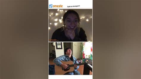Singing In Omegle And Reaction 😍 Francis Karel Youtube