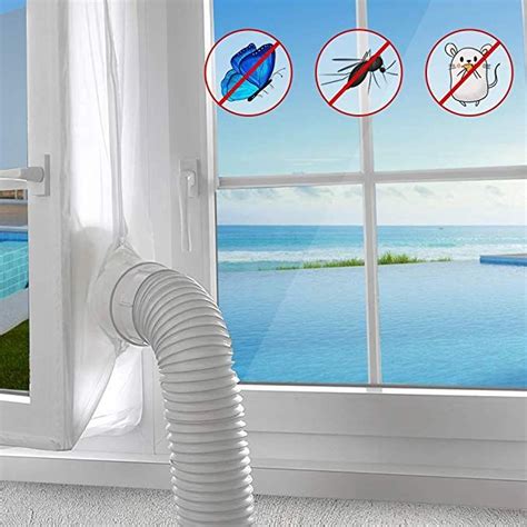 Portable ac units must be ventilated. AGPTEK 400cm Window Seal for Portable Air Conditioner and ...