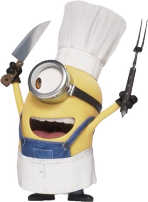 Stuart The Minion Wears The Chef Costume By Ceb1031 On Deviantart