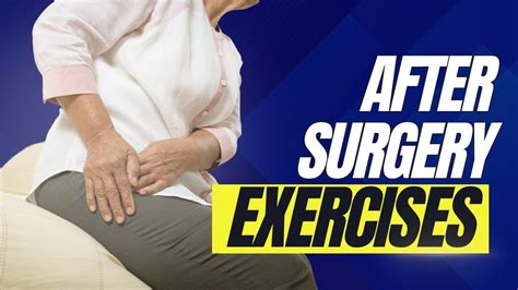 Home Exercises After Anterior Total Hip Substitute Surgery Safer