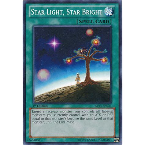 Yugioh Star Pack 2014 Star Light Star Bright Sp14 En034