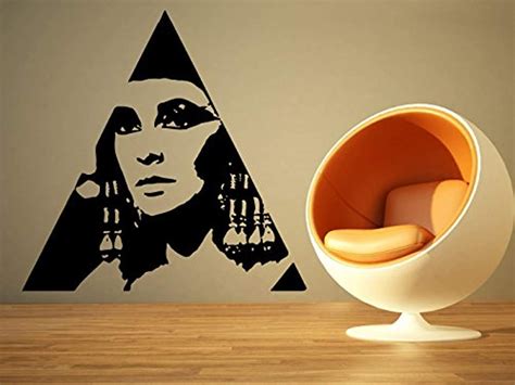 Wall Vinyl Decal Room Cleopatra Queen Egypt Vinyl Decor Sticker Home Art Print