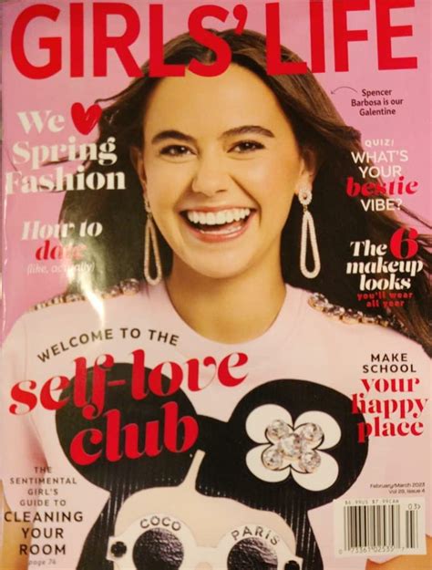 Girls Life Magazine February March 2023 Self Love Club