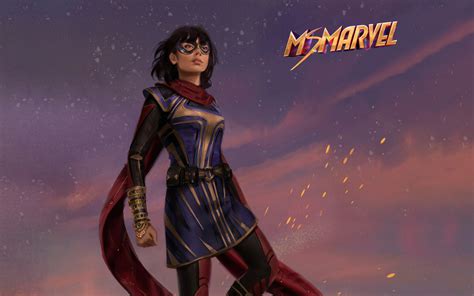 X Ms Marvel Comic Art K P Resolution Hd K Wallpapers