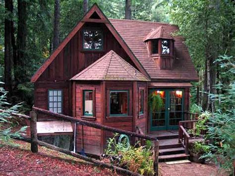 Tranquil Redwood Cabin Mental Scoop