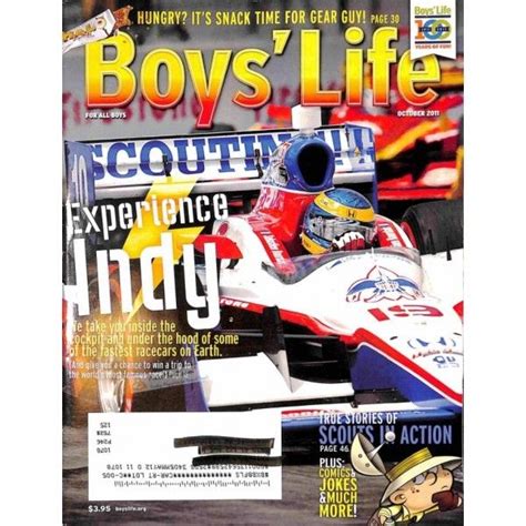 Cover Print Of Boys Life October 2011 Boys Life Magazine Boys Life
