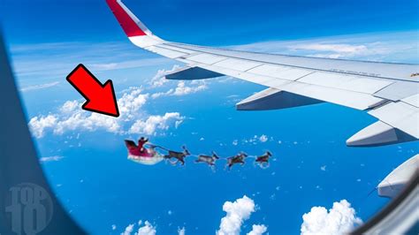 10 Times Santa Was Caught On Camera Youtube