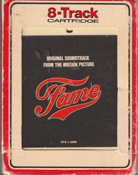 Fame The Original Soundtrack From The Motion Picture 1980 8 Track