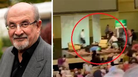 Gritos Y Corridas El Momento En Que Salman Rushdie Fue Apuñalado En El Cuello En Nueva York Tn