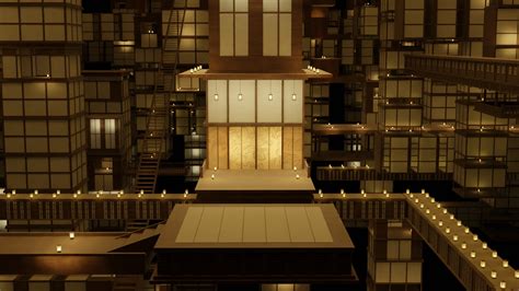 modelo 3d Concepto del Castillo Infinito de Demon Slayer - TurboSquid