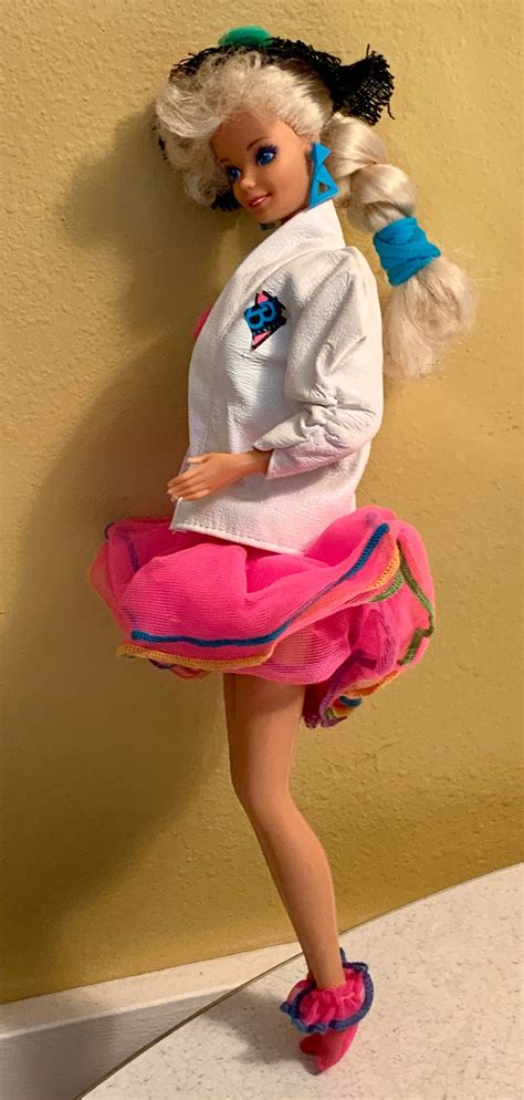 Barbie Dance Club Doll 1989 Barbie By Mattel 80s Dancing Etsy