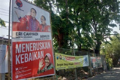 Foto Risma Akan Muncul Di Alat Peraga Kampanye Eri Cahyadi Armuji