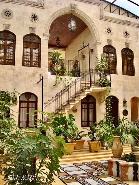 The Art And Heritage Of Courtyard Homes In Syria