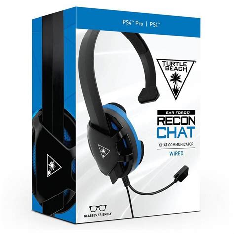 Turtle Beach Recon Chat Wired Gaming Headset For Playstation 4 Pro And