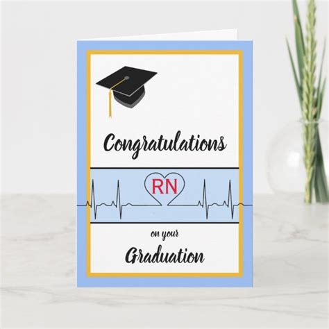 Nurse Graduation Congratulations Card Congratulations