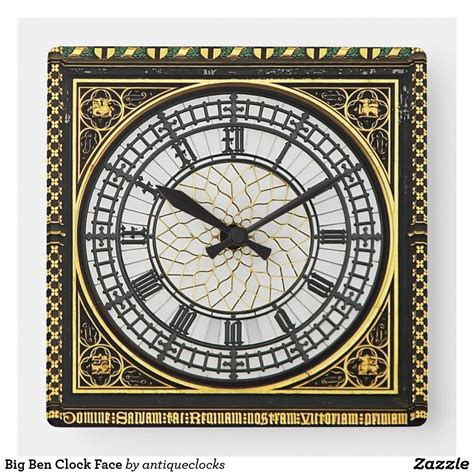 Big Ben Clock Face Big Ben Clock Clock Face Clock Wall Art