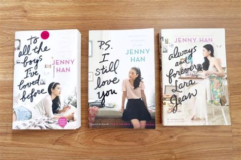 To all the boys i've loved before. 1 set (3 books) Jenny Han To All The Boys I've Loved ...