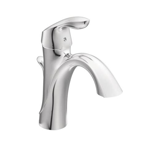 Upgrade your bathroom style with new bathroom faucets that include chic and stylistic shower heads, bathtub faucets, sink faucets and more! Moen 6400 Eva Single Hole Bathroom Faucet - Chrome ...