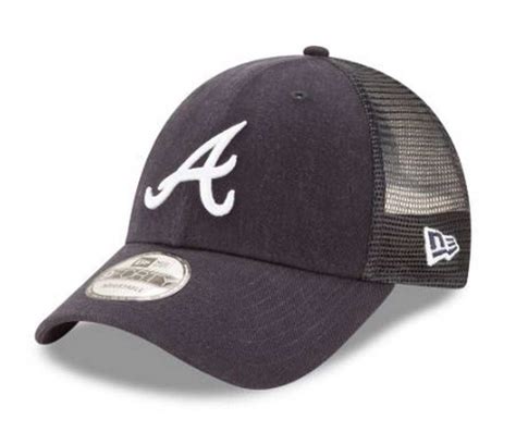 New Era Mlb Atlanta Braves Trucker 9forty Adjustable Baseball Hat 940