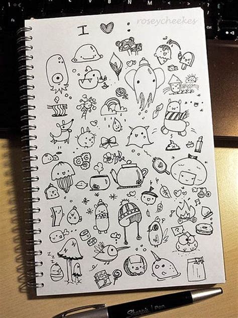 40 Beautiful Doodle Art Ideas Ekstrax Doodle Drawings Doodles
