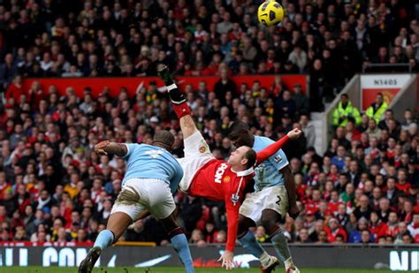 Wayne Rooneys Overhead Kick Voted Best Ever Premier League Goal