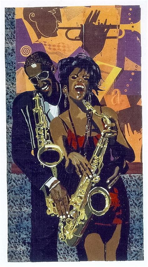 Saxophone Players Painting By Joy Wade Fine Art America