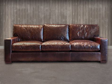 Full Grain Leather Sectional Sofa Odditieszone