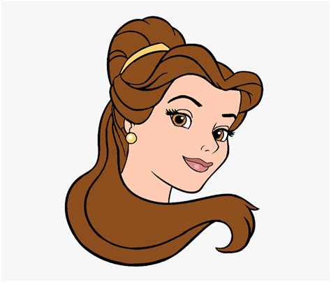 Free Stock Belle Clip Art Disney Belle Face Hd Png Download Kindpng