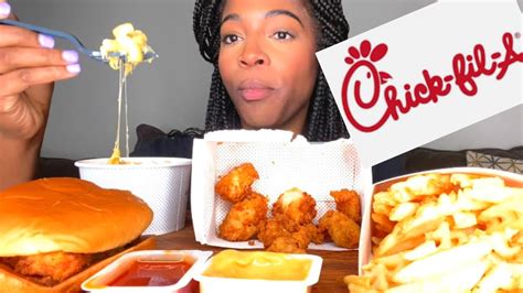 Chick Fil A Mukbang Youtube