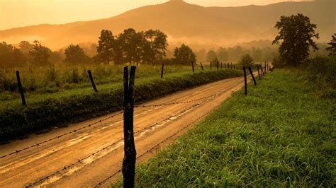 Smoky Mountains Sunset Wallpapers Wallpaper Cave