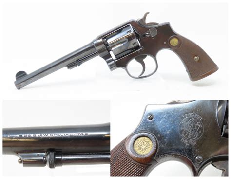 Smith And Wesson 38 Military And Police Model Of 1905 38 Special Revolver Candr Beautiful Double
