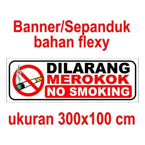 Jual Spanduk Banner Dilarang Merokok No Smoking Pertamina Pom Bensin Sexiz Pix