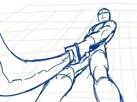 Foreshortening Reference Perspective Drawing Lessons Anime Poses
