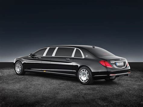 Armored Mercedes Maybach S600 Pullman Guard Limo Pictures Business