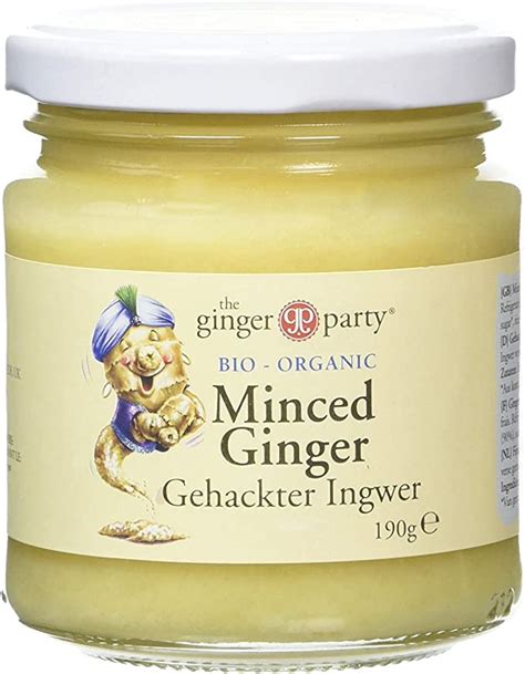 The Ginger People Organic Minced Ginger 190g Uk Health