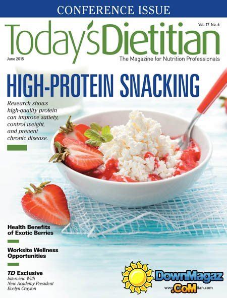 Todays Dietitian June 2015 Download Pdf Magazines Magazines