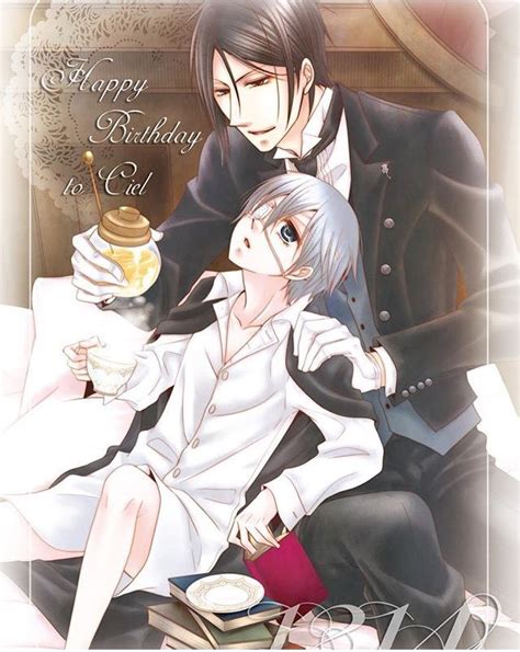 😍😍happy Birthday Ciel😍😍 Sebastian X Ciel Black Butler Sebastian Sebastian Michaelis Black