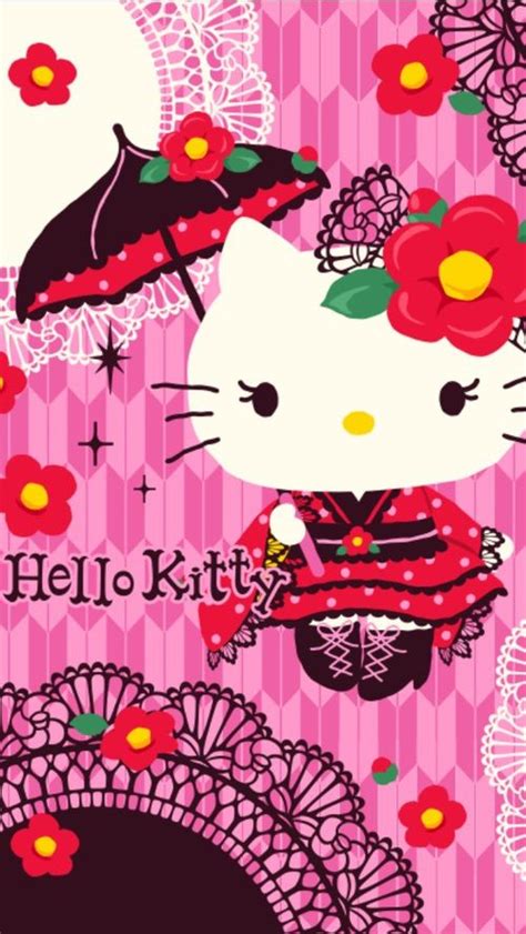 Image By ป่านแก้ว Hello Kitty Pictures Hello Kitty Backgrounds Kitty