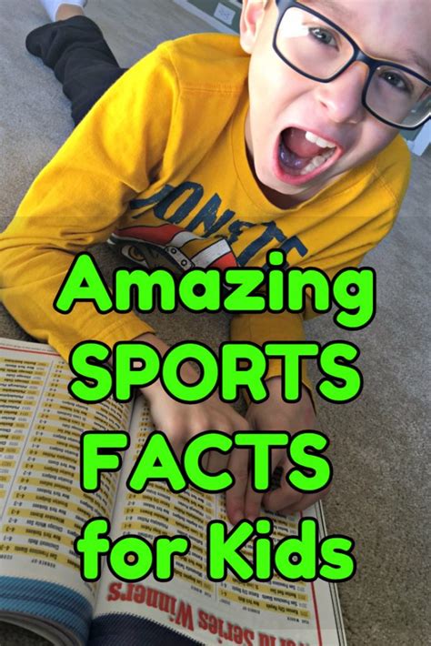 Find Fun Sports Facts For Kids In This Awesome Book Best Ts Top Toys
