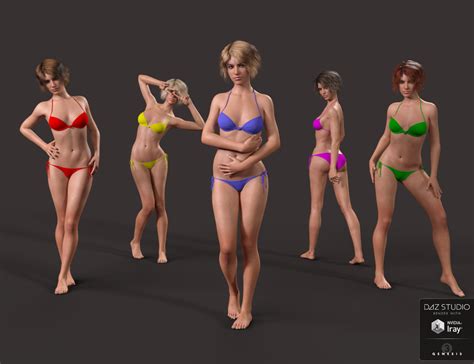 Perfect 10 Standing Poses For Genesis 3 Female S Daz 3D