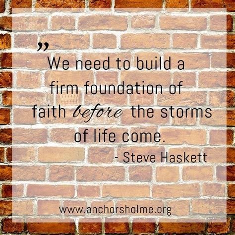Build A Firm Foundation Inspirational Quotes Foundation Home Decor