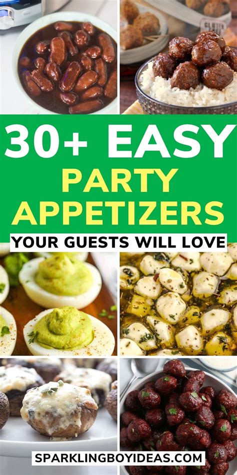 30 Easy Party Appetizers