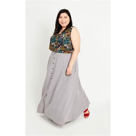 Holyoke Maxi Dress And Skirt Cashmerette Sewing Pattern 1104 Size 12 28