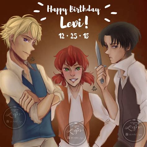･ﾟ ･ﾟhappy Birthday Levi･ﾟ ･ﾟ Attack On Titan Amino