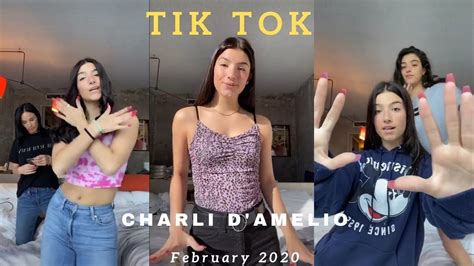Charli Damelio Tiktok Compilation February 2020 Charli D Amelio