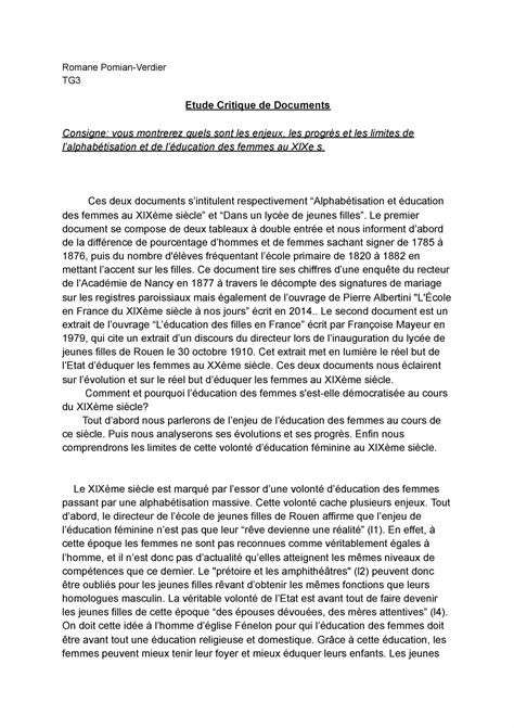 étude De Document Hggsp Terminale Exemple La Galerie