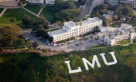Loyola Marymount University Lmu Los Angeles California Usa