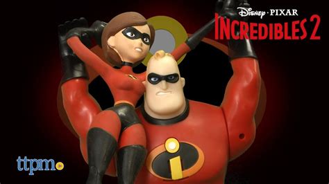 Tv And Movie Character Toys Disney Pixar Incredibles 2 Power Couple Mrcredible And Elastigirl